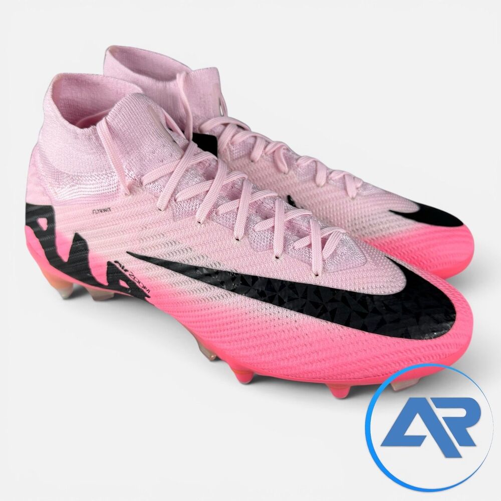 Nike Air Zoom Mercurial Superfly 9 Elite SG-Pro AC Pink Foam FD0246-601 Men Sz 8